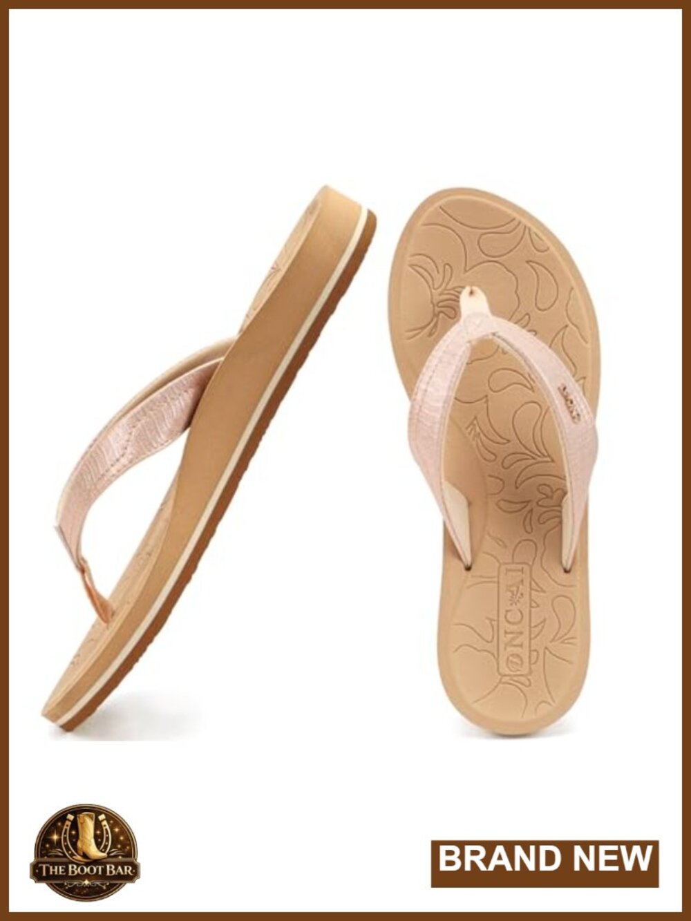 Flip Flops with Arch Support Cushion Yoga Mat Sole Non Slip Waterproof Sandals